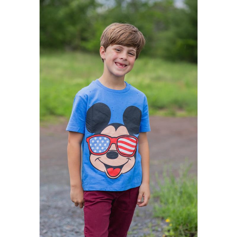Disney Mickey Mouse T-Shirt Toddler to Big Kid - Valentine's Day, St. Patrick's Day, July 4th, Christmas, Halloween, 2 of 8