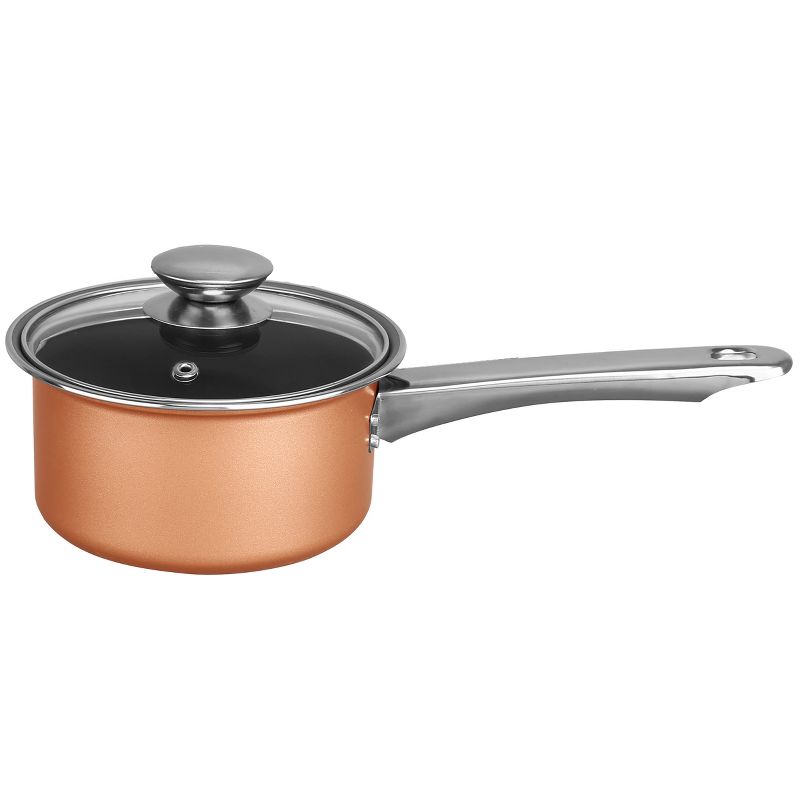 Brentwood 9 Piece Non Stick Cookware Set in Copper, 5 of 7