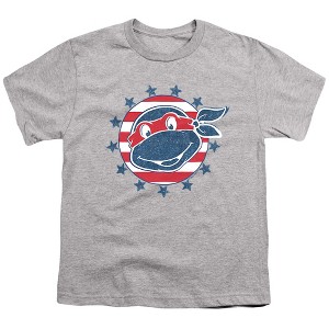 Teenage Mutant Ninja Turtles 4Th Of July Headshot Kids T Shirt For Youth  Athletic Heather  Medium - 1 of 4