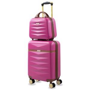 Puiche Jewel 2-Piece Carry-On Spinner Weekender Bag Luggage Sets - 1 of 4