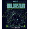Girl's Pokemon Bulbasaur Retro Grid T-Shirt - 2 of 4