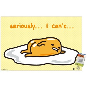 Trends International Gudetama - I Can't Unframed Wall Poster Prints - 1 of 4