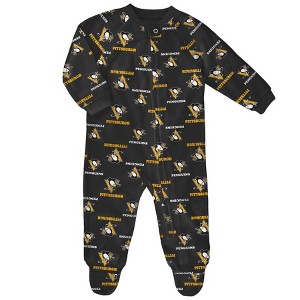 NHL Pittsburgh Penguins Baby Boys' Blanket Sleeper - 1 of 1