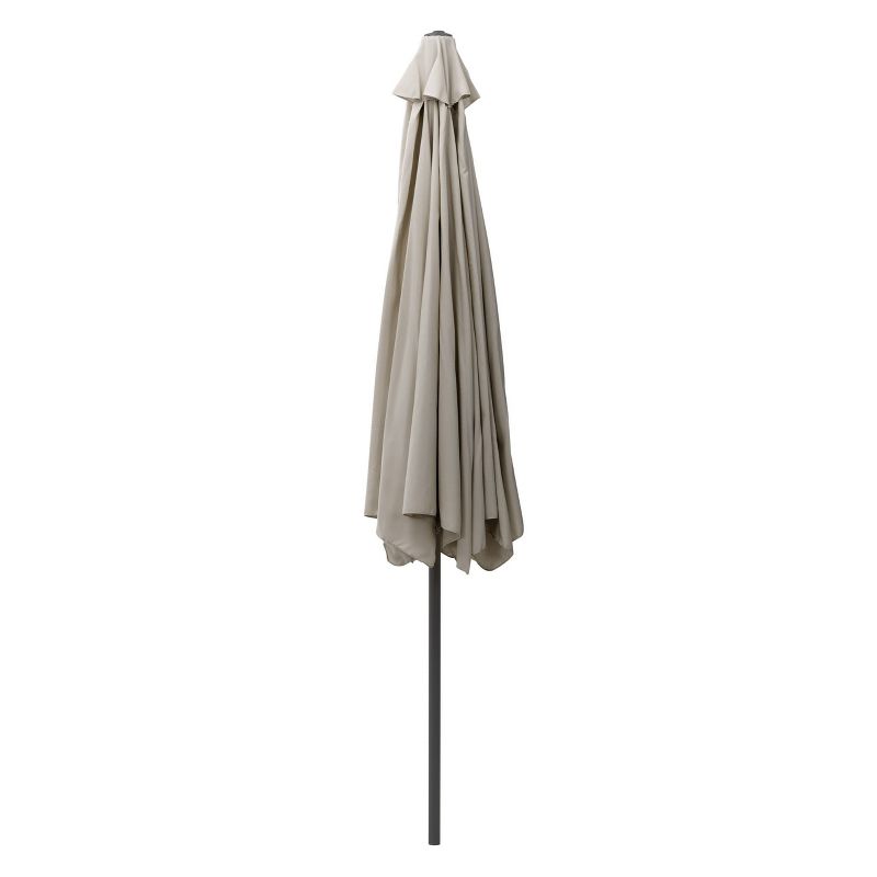 10' Tilting Market Patio Umbrella with Side Flaps - CorLiving, 5 of 8