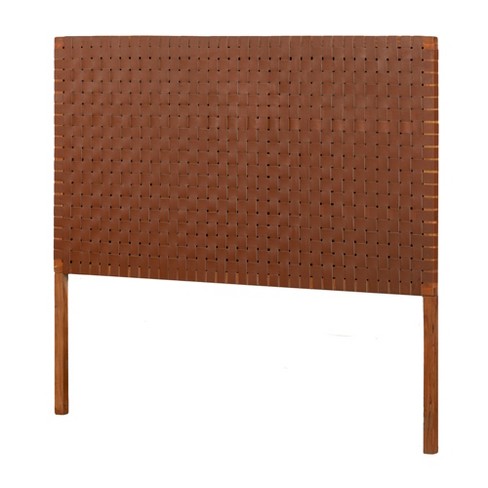 Target best sale leather headboard