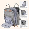 BabbleRoo Diaper Bag Backpack for Stylish Parents, Spacious Baby Bag, Versatile Baby Diaper Bag - 4 of 4