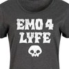 Women's - Instant Message - Emo 4 Lyfe Graphic T-shirt Dress - 2 of 4