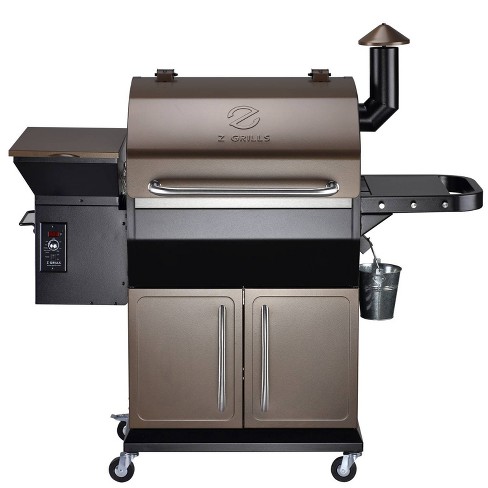 Zpg 1000d Wood Pellet Grill Bbq Smoker Digital Control With Cover Brown Z Grills Target