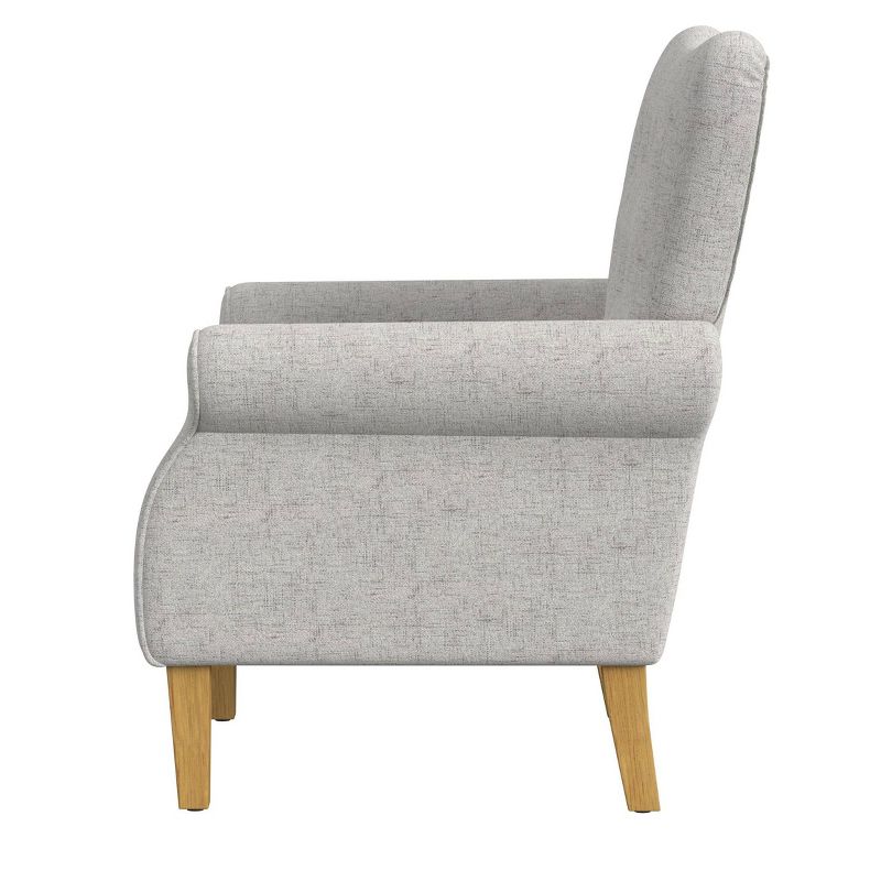 Rolled Arm Accent Chair - HomePop, 3 of 12