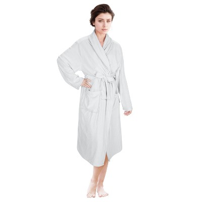 Tirrinia Womens Lightweight Soft Comfy Lounge Robe with Pockets, Summer Lightweight Ladies Long Bathrobe, Gift Ideas for Her