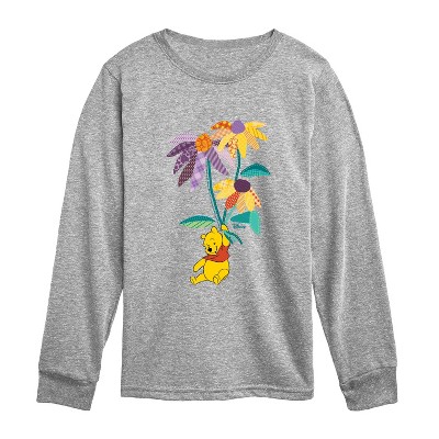 Boys' - Disney - Flowers Patches Long Sleeve Graphic T-Shirt