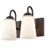 Millennium Lighting Ivey Lake 2 - Light Vanity in  Rubbed Bronze - 2 of 4