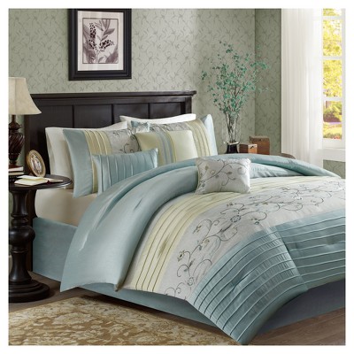 7pc Monroe Embroidered Comforter Set : Target