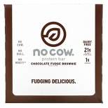 No Cow Protein Bar, Chocolate Fudge Brownie, 12 Bars, 2.12 oz (60 g) Each