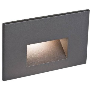 WAC LEDme 5"W Bronzed Brass Horizontal 2700K LED Step Light - 1 of 1