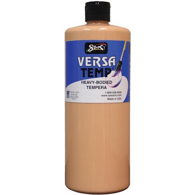 Sax Versatemp Heavy-Bodied Tempera, Peach, Quart