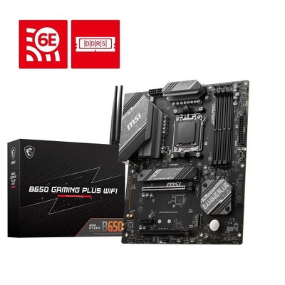 MSI B650 GAMING PLUS WIFI Gaming Desktop Motherboard - AMD B650 Chipset - Socket AM5 - ATX (b650gamingpluswifi)