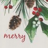 Park Designs Merry Swag Dishtowel Set of 2 - 3 of 3