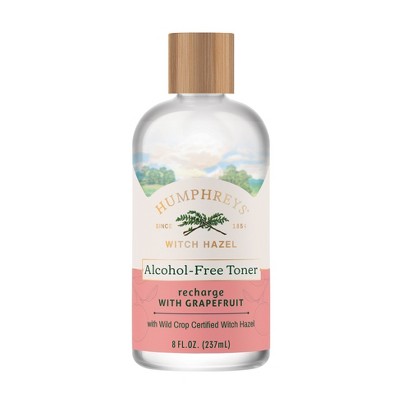 Humphreys Recharge Witch Hazel with Grapefruit Alcohol Free Toner - 8 fl oz