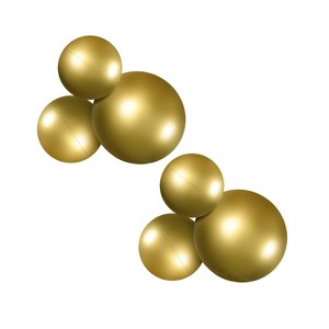 MINNIDIP Balloon Garland 3 Cluster 2pk in Gold Metallic - 1 of 4