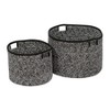 Colonial Mills Casablanca Basket, 20"x20"x14", Black - 2 of 3