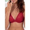 Women's Wo's Padded Demi Cup Bra - Antigel Boudoir de Filles - 3 of 3