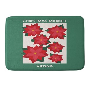 April Lane Art Vienna Christmas Market Memory Foam Bath Mat - Deny Designs - 1 of 4