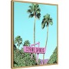 Amanti Art Coral Sands Vintage Motel Sign by Tom Windeknecht Canvas Wall Art Print Framed - 2 of 4