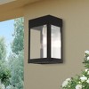 Livex Lighting Barrett 1 - Light Wall Light in  Black - 4 of 4