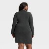 Women's Long Sleeve Sweater Dress - A New Day™ - 2 of 3