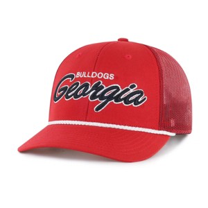 NCAA Georgia Bulldogs Scrawl Mesh Back Hat: Adjustable Snapback Twill Cap - 1 of 3