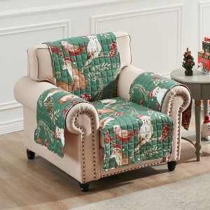 Greenland Home Fashions 2404BFPA Willow Arm Chair Furniture Protector, 81x81 Inch - 1 of 4