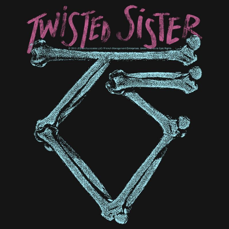 Men's Twisted Sister Neon Logo Long Sleeve Shirt, 2 of 5