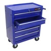 5 Drawers Rolling Tool Cart Multifunctional Tool Storage Cabinet With Wheels For Warehouse Repair Shop (2 Wheels With Brakes) - 3 of 4