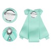 Elerevyo Women's Ribbon Rhinestone and Pearl Accessories Bow Tie - 3 of 4