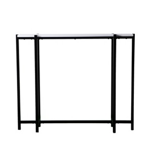 Helena Contemporary Narrow Mini Console Table - CM9299 - White - SEI - 1 of 4