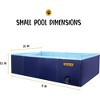 KOPEKS Portable Pool - Square - Blue - Small - 3 of 4