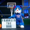 Bleacher Creatures Philadelphia 76ers Franklin 10" Mascot Plush Figure (Blue Uniform) - 2 of 4