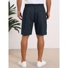 INSPIRE CHIC Men's Cotton Zipper Pockets Hiking Camping Cargo Shorts - 3 of 4