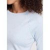 Avalanche Outdoor Buttery Soft Long Sleeve Top Crewneck Hiking Shirt with Thumbholes - 2 of 4