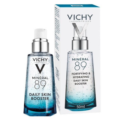 Vichy Mineral 89 Fortifying and Hydrating Daily Skin Booster, Face Serum with Hyaluronic Acid - 1.69 fl oz - image 1 of 4