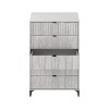 Galano Zaffy 5 Drawer Chest (Interlock) - Dusty Grey Oak - 3 of 4