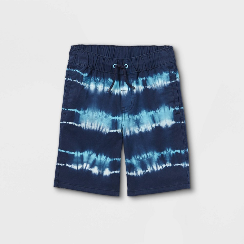 Size M (8/10) Boys' Tie-Dye Pull-On Shorts - Cat & Jack Blue M