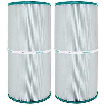 Hurricane Advanced Spa Filter Cartridge for Unicel: C-7447, Pleatco: PA50SV, Filbur: FC-1235, Hayward, C2000, SwimClear C202 & Sta-Rite PRC 50, 2 Pack
