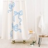 Deny Designs April Lane Art Bows Shower Curtain - 2 of 3