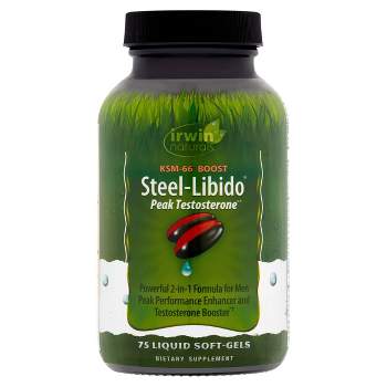 Irwin Naturals Steel Libido Peak Testosterone Softgels - 75ct