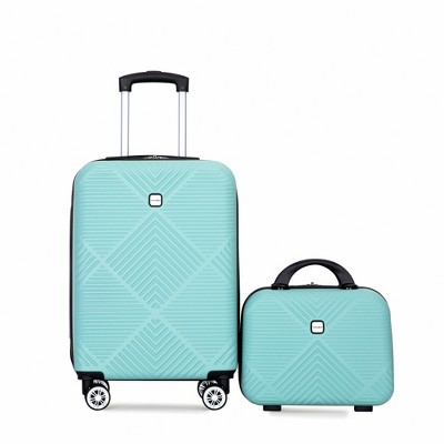 YONWAY 2 Piece Luggage Set, Lightweight Carry-On Set, 22x14x9 Airline Approved, with TSA lock & Spinner Wheels, for Travel