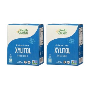 Health Garden Birch Xylitol Packets - 50 ct -2 pack - 1 of 4