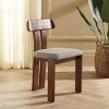 Cayde Boucle Seat Dining Chair - DCH8806 - Safavieh - 3 of 4
