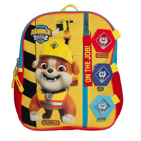 Rubble Crew Interactive 12 Mini Backpack For Kids Paw Patrol School Bag For Pre school Kindergarten Target